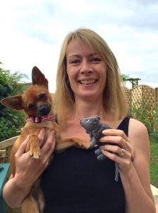 sarah whitehead with scentwork mouse