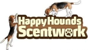 happy hounds scentwork logo